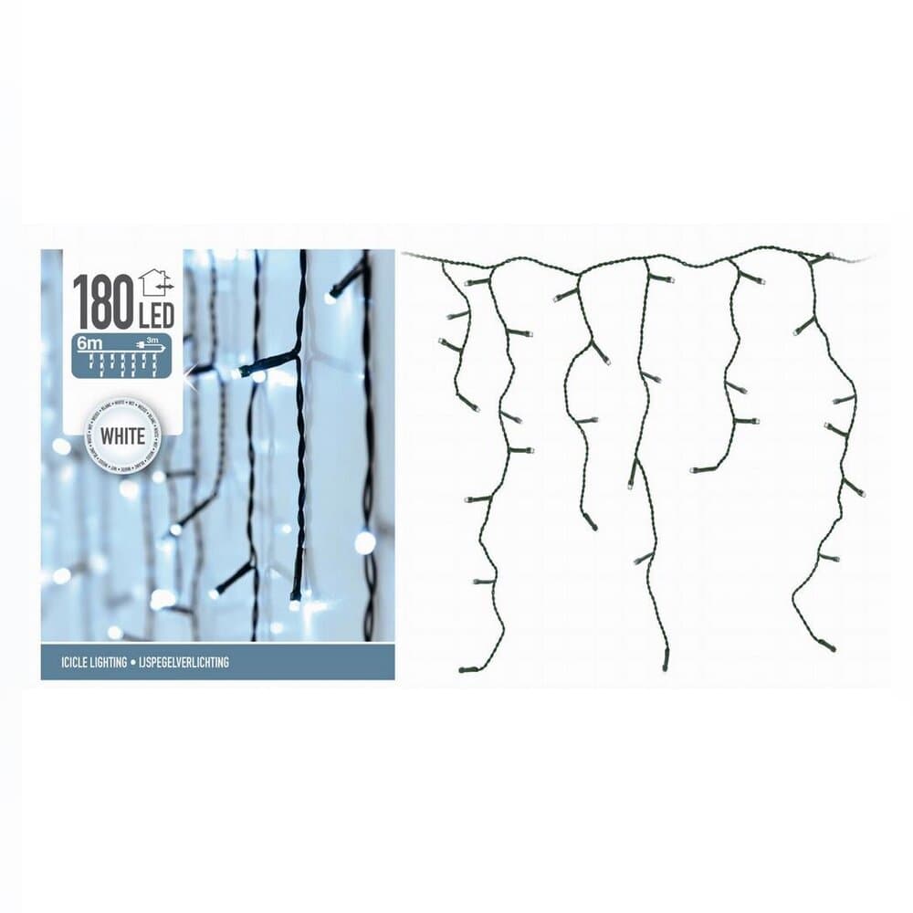 Led Lıghts Icıcle 180- Outdoor Whıte