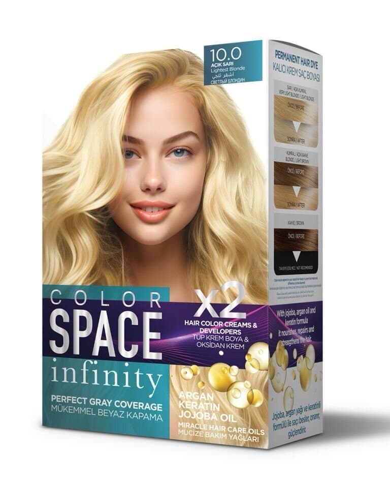 His hair dye SPACE COLOR