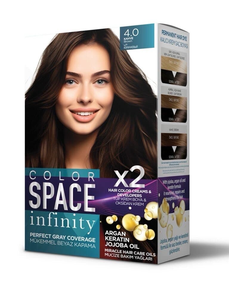 His hair dye SPACE COLOR