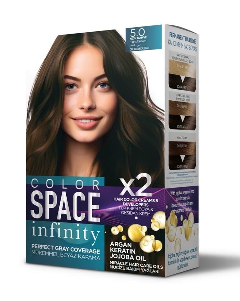 His hair dye SPACE COLOR