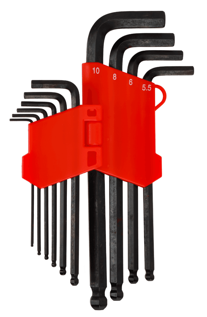 Geepas GT61178 Long Hex Key Set 10-Piece