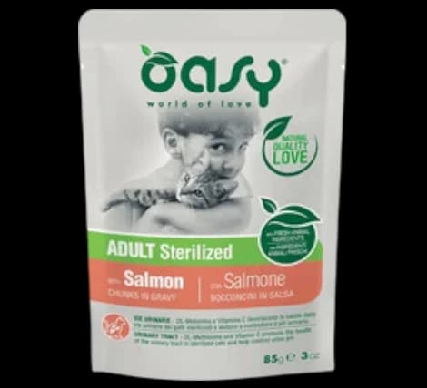 For Adult Sterilized Cat With Salmon Flavor - 85g