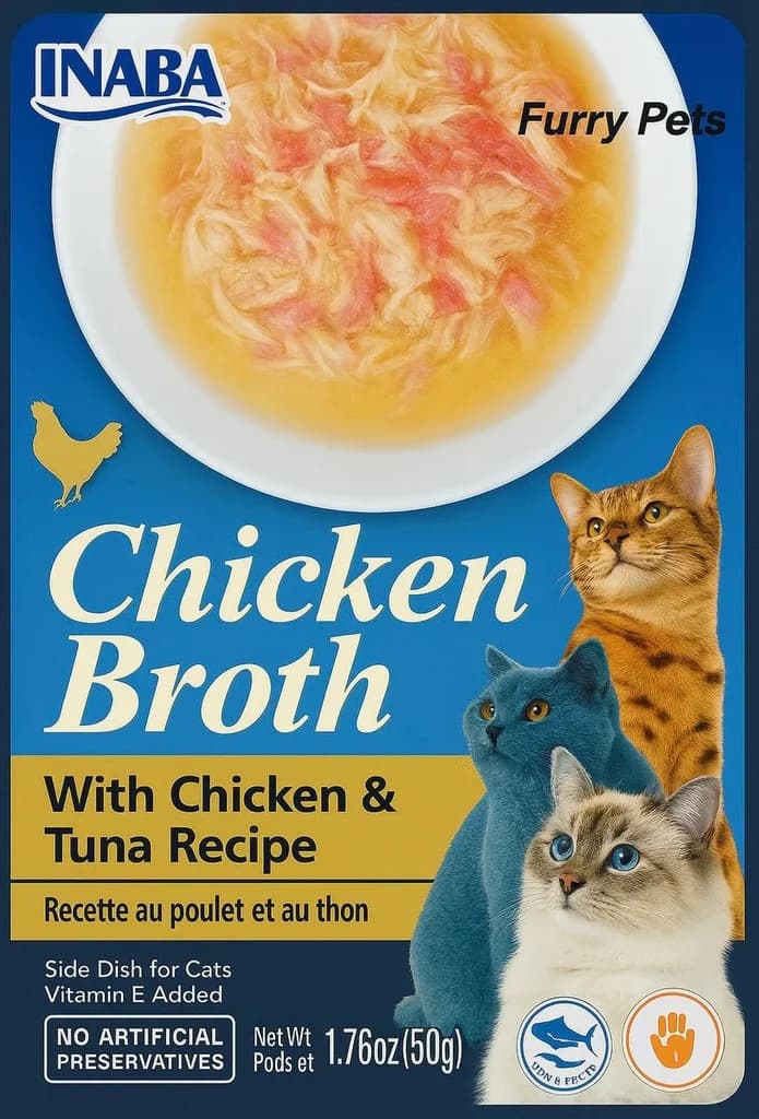 Chicken Broth with Chicken & Tuna - 50g