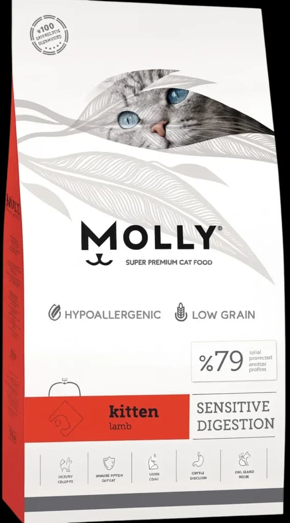 Molly kitten Lamb - 15kg