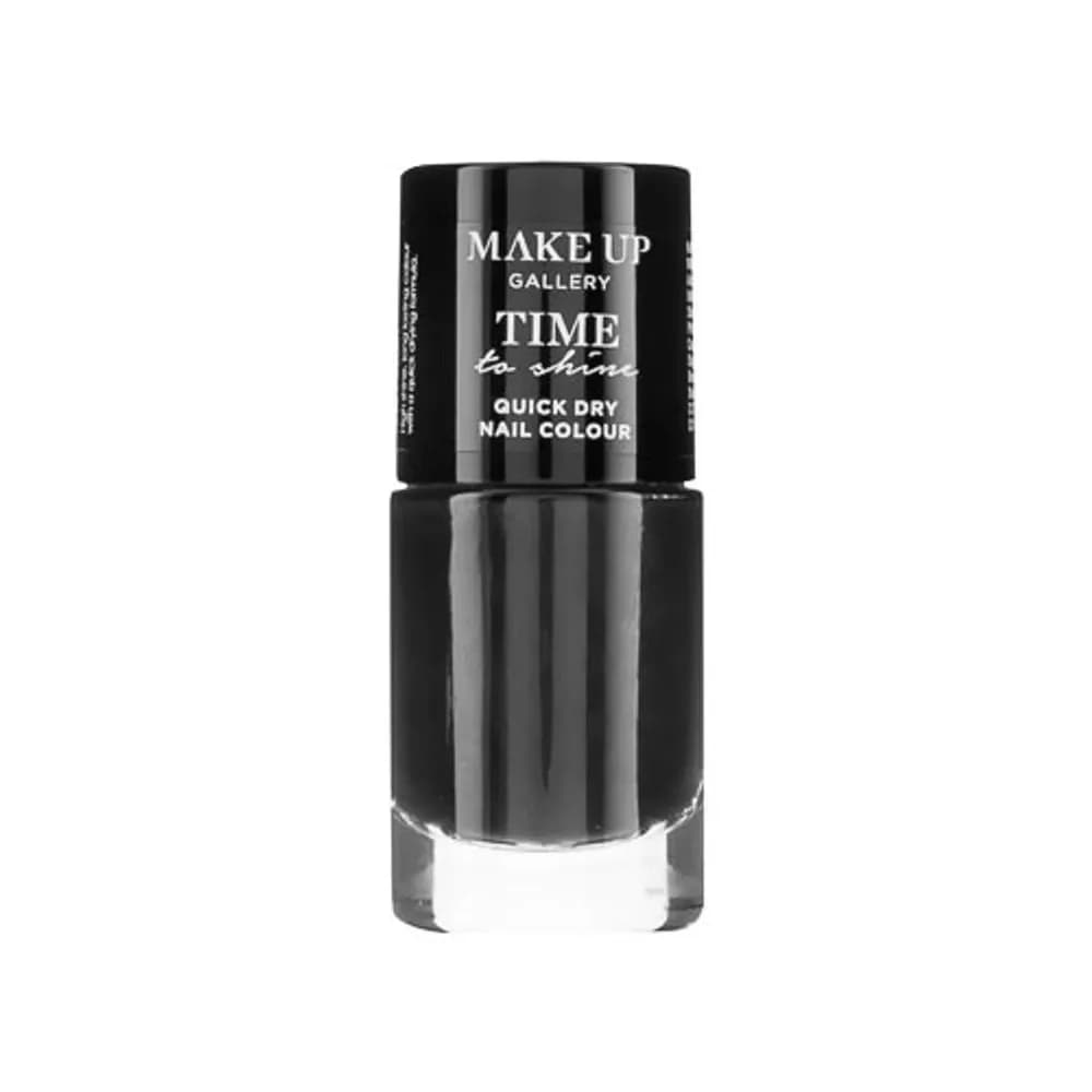 Make Up Gallery Quick Dry Nail Polish - 10ml (Midnight Black)