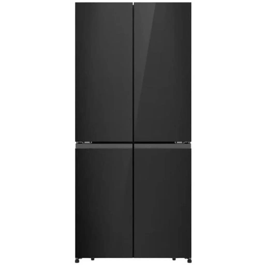 Hisense 611L Cross Door Refrigerator - Black Glass