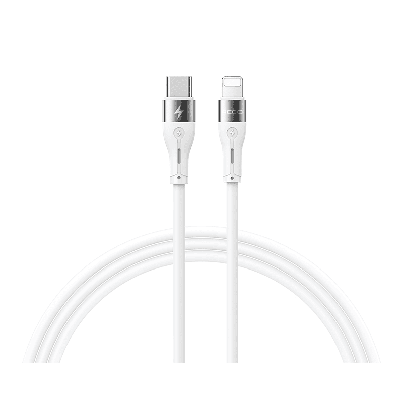 Recci Swift Series Silicone Data Cable – PD 20W Type-C to Lightning – RS11CL