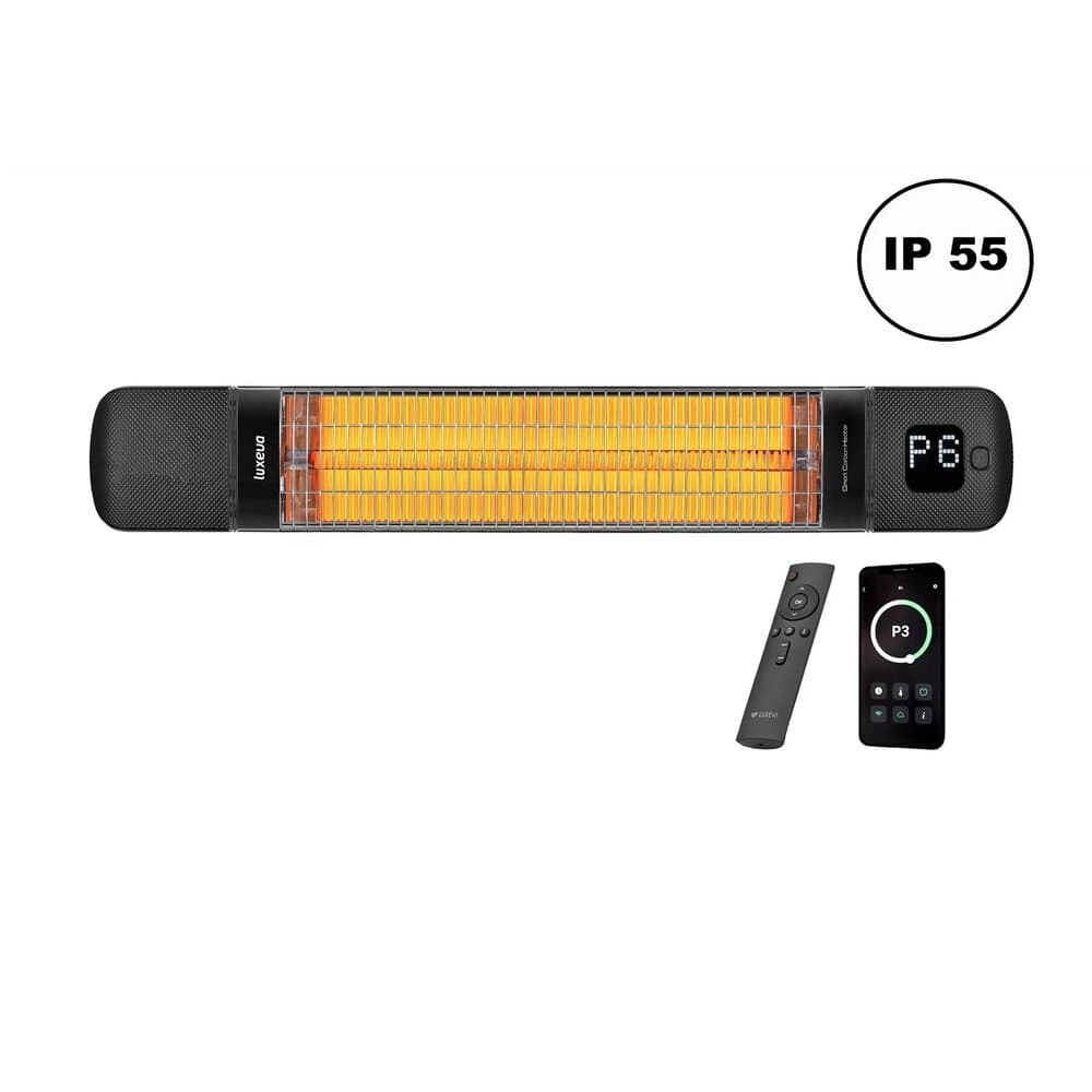 Luxeva Wall Type Carbon Heater + Remote Control 2500W