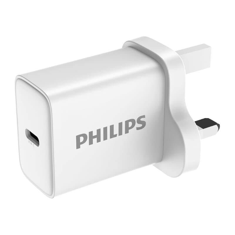 Philips GaN Charger - 30W USB-C - White (DLP5312CW/05)