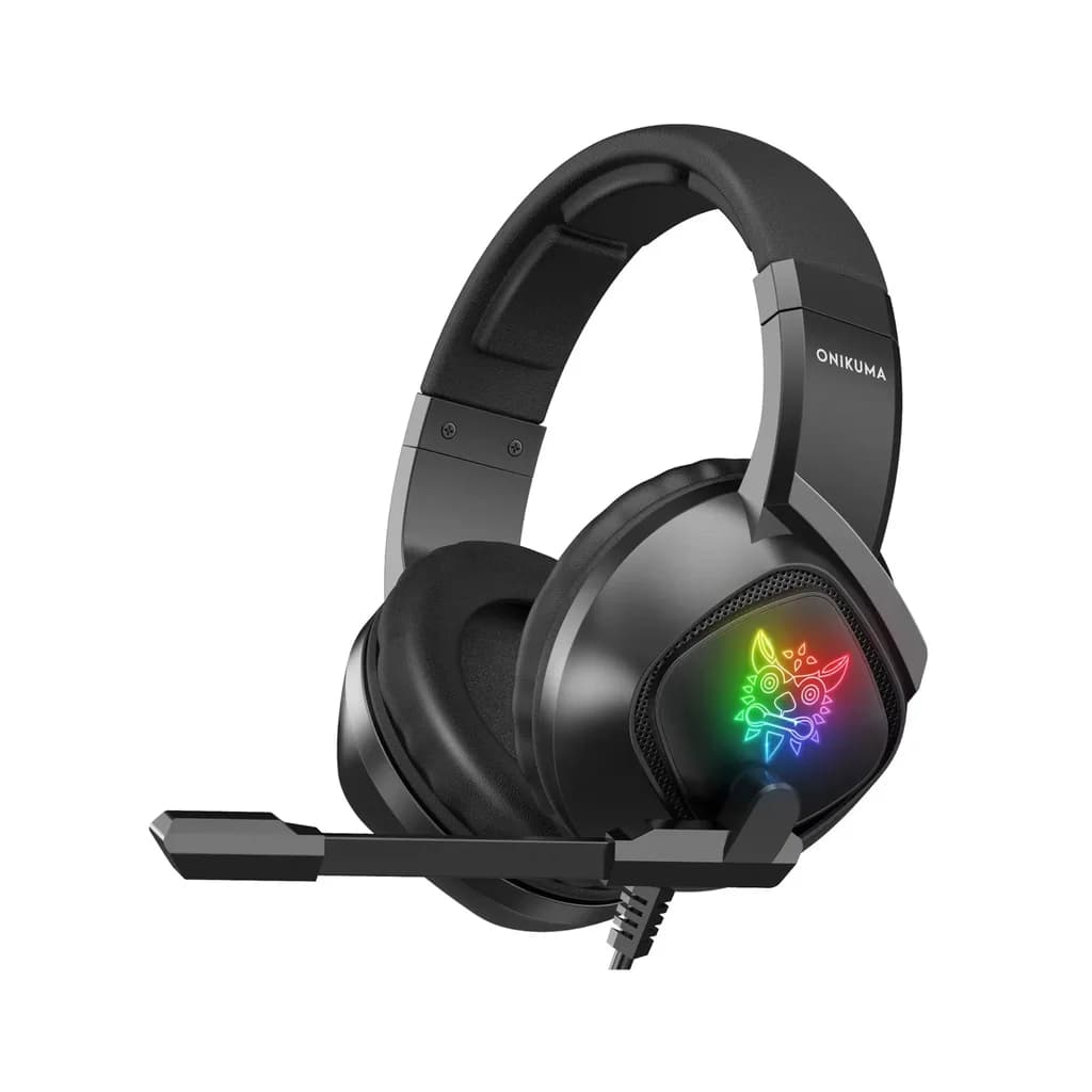 Onikuma K19 Wired Gamer Headset (Black)