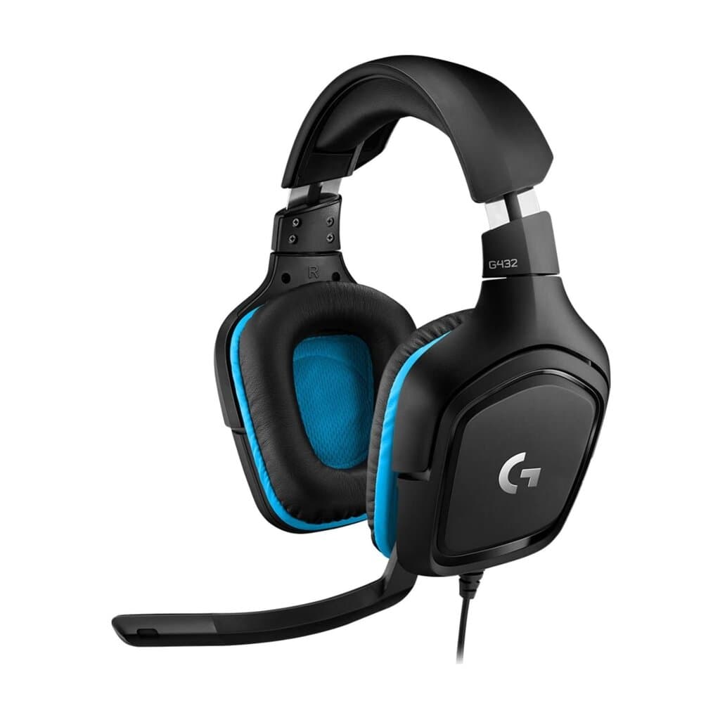 Logitech G432 Wired 7.1 Surround Gaming Headset