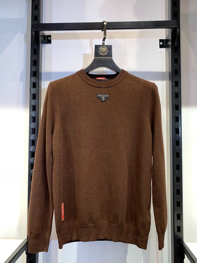 PRADA Men's Blouse - Brown (L)
