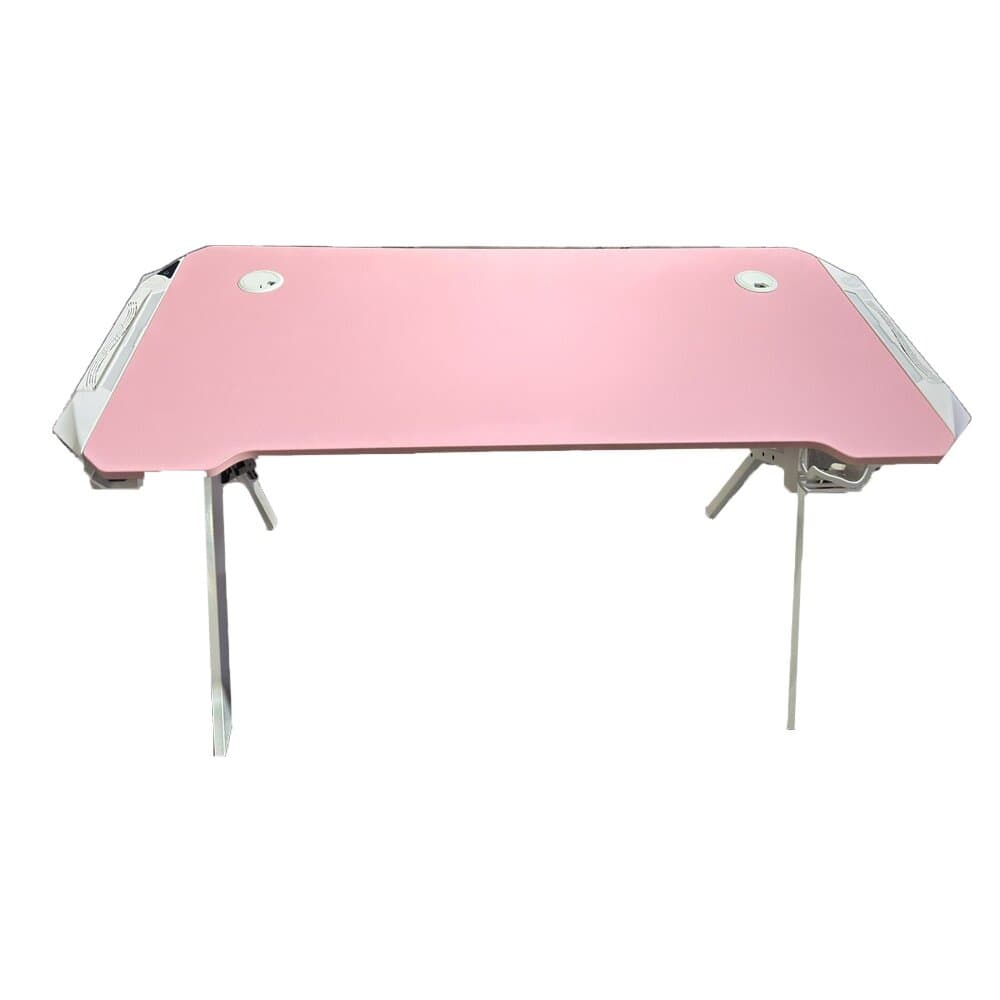ARI GAMING Hunter Killer Gaming Table - White and Pink