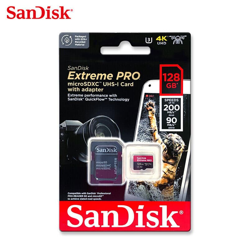 SanDisk Extreme Pro 128GB Memory Card