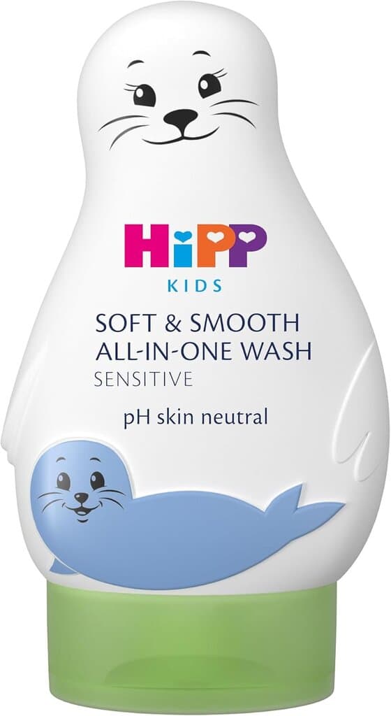 HiPP Kids Soft and Smooth All-In-One Seal Body Wash - 200ml