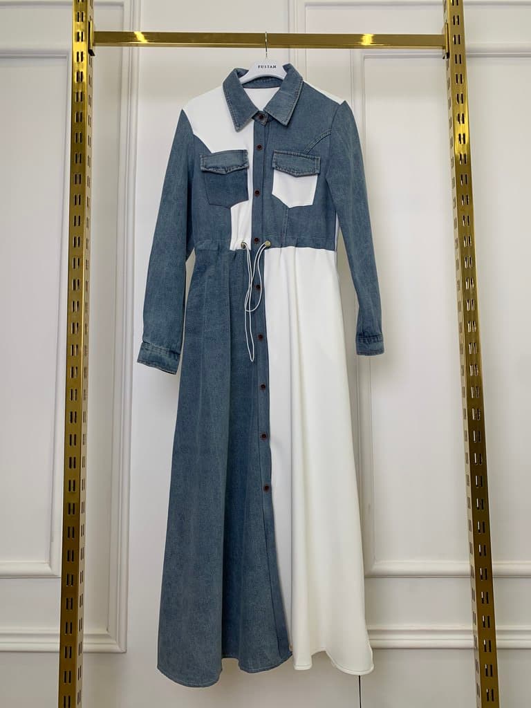 Sijiyinong Fashion Women's Long Dress - White (S)