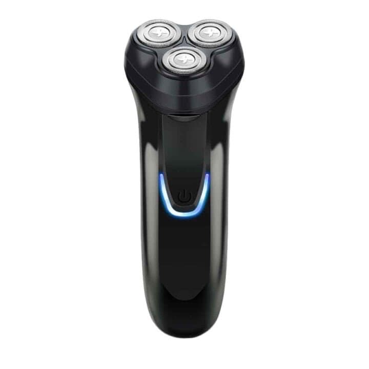 Triple precision shaver with rounded heads, waterproof