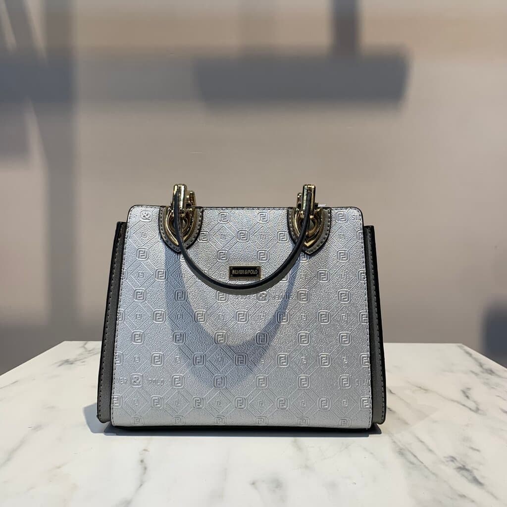 Silver & Polo Women's Handbag - Silver