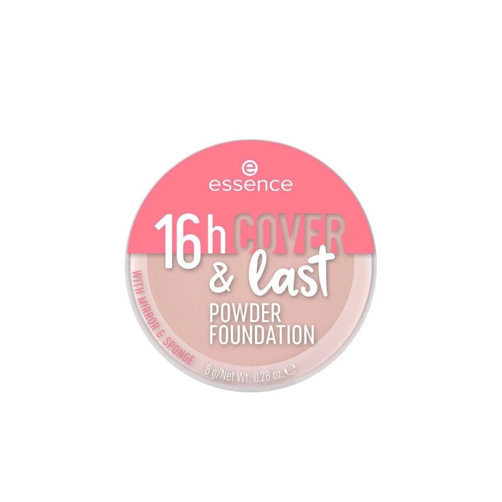 Essence 16h Cover & Last Powder Foundation – Bright Beige