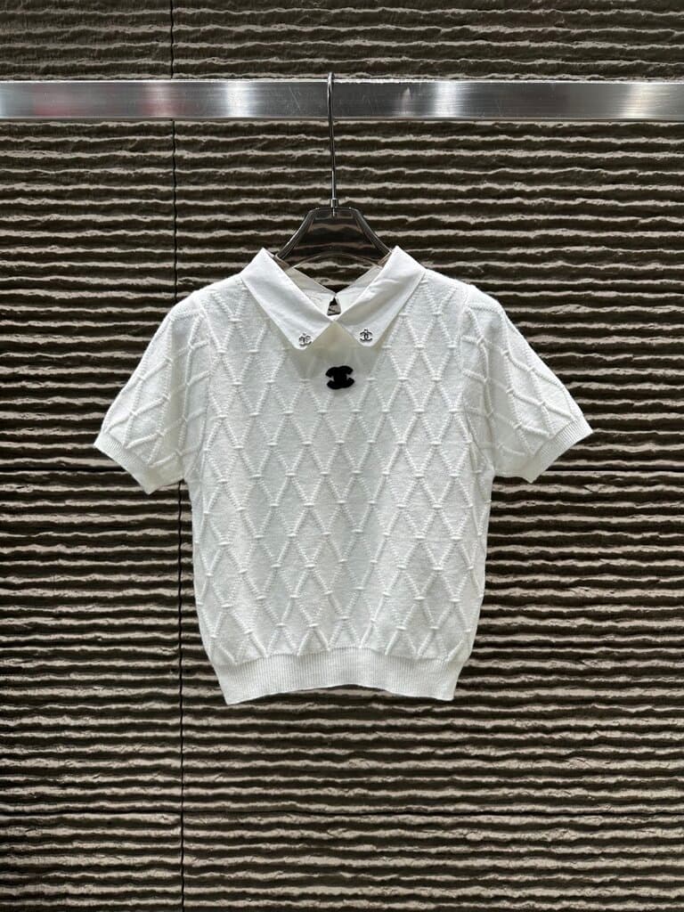Chanel Wool Blouse - White