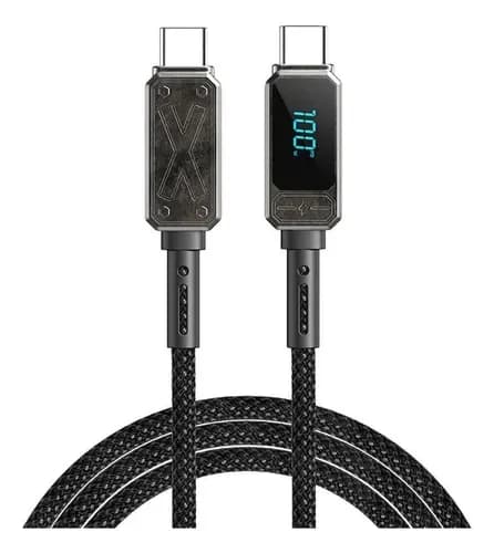 WIWU 100W Fast Charge Cable USB-C to USB-C - Wi-C038 (Black)