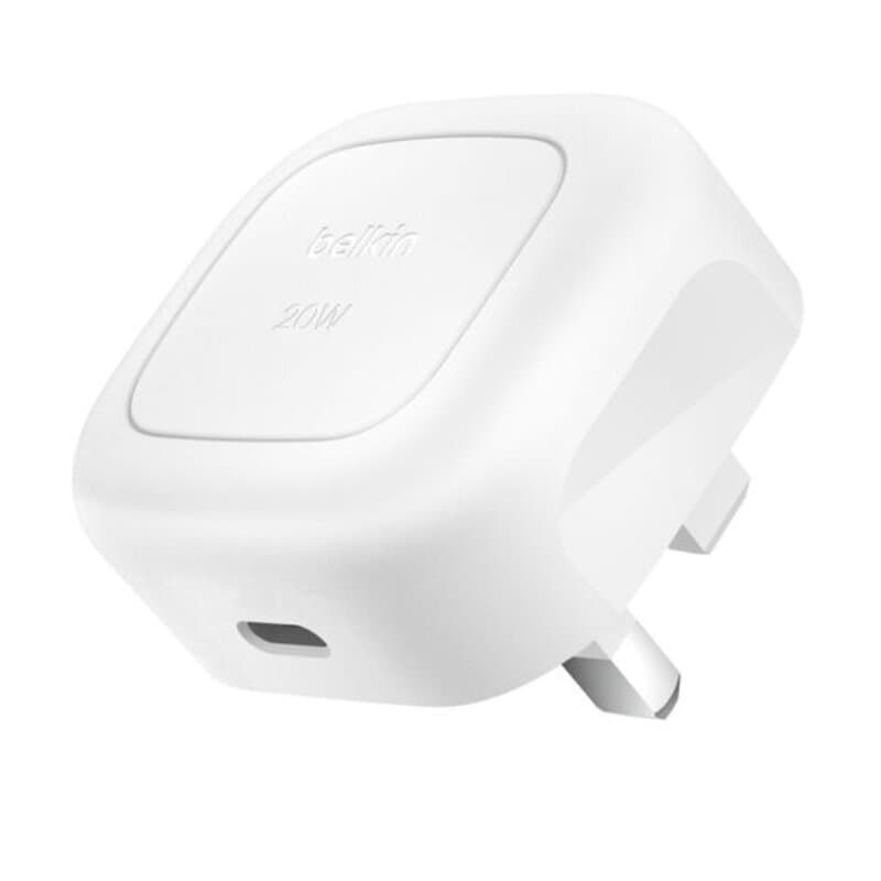 Belkin Cube Wall Charger 20W PPS - WCA009myWH (White)