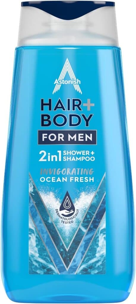 ASTONISH 2IN1 Hair & Body For Men - 400 ml