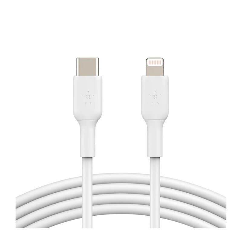 Belkin USB-A to Lightning Cable 1m - CAA003bt1MWH (White)