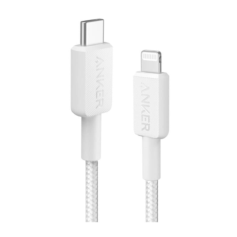Anker USB-C to Lightning Cable - A81B5H21 (White)