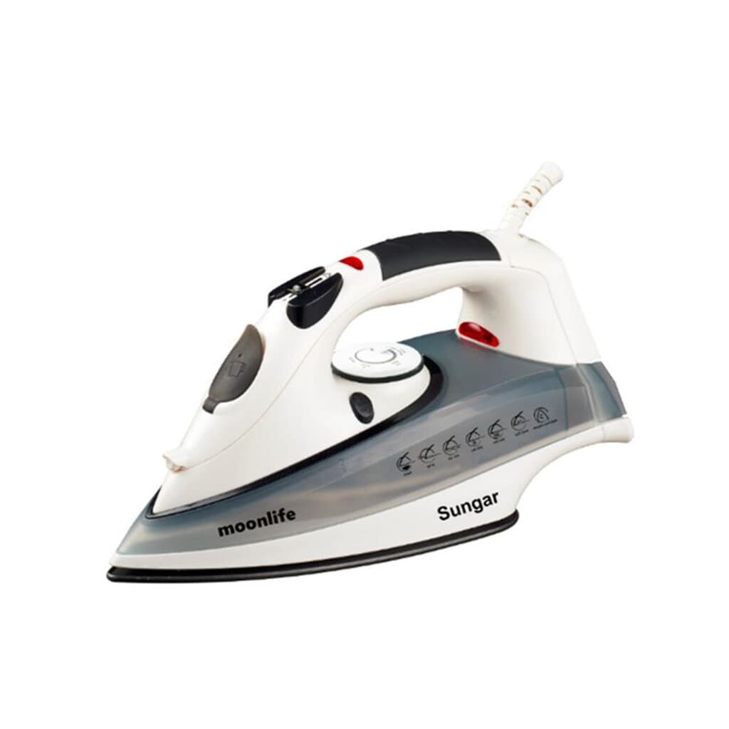 Moonlife Sungar Ceramic Steam Iron - MF904 (White)