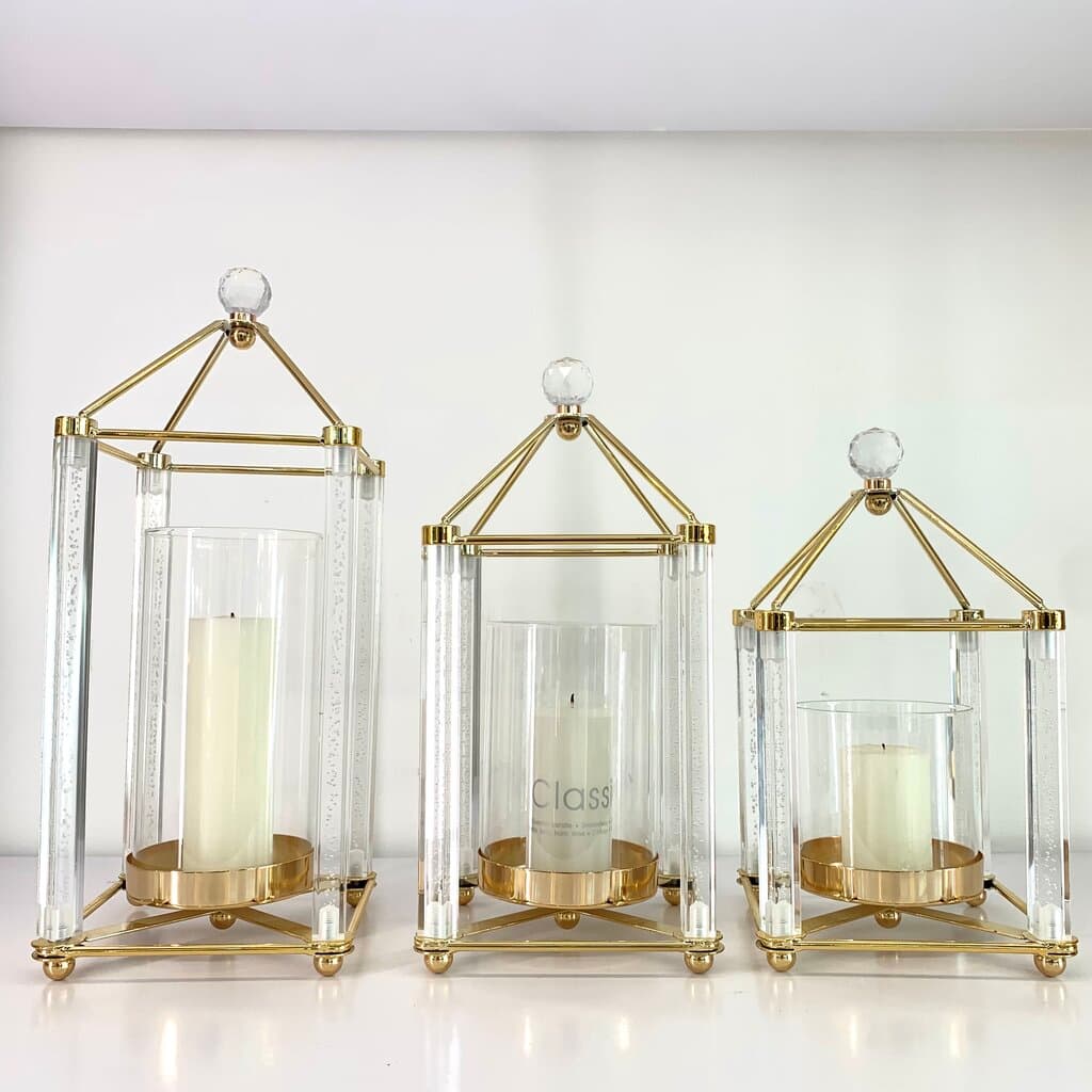 Candle Holder - Gold (M)