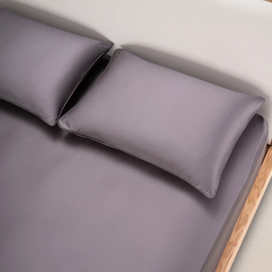 Penelope Lia Bed Sheet Set 200*200+35 - Anthracite