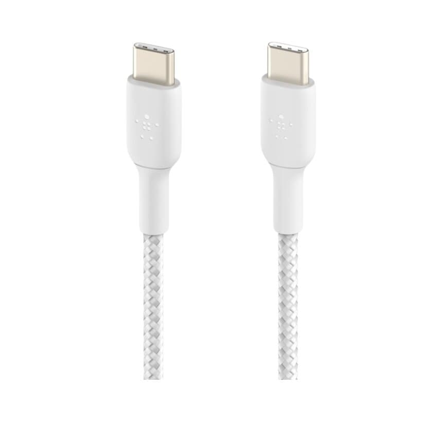 Belkin USB-C TO USB-C Silicone White