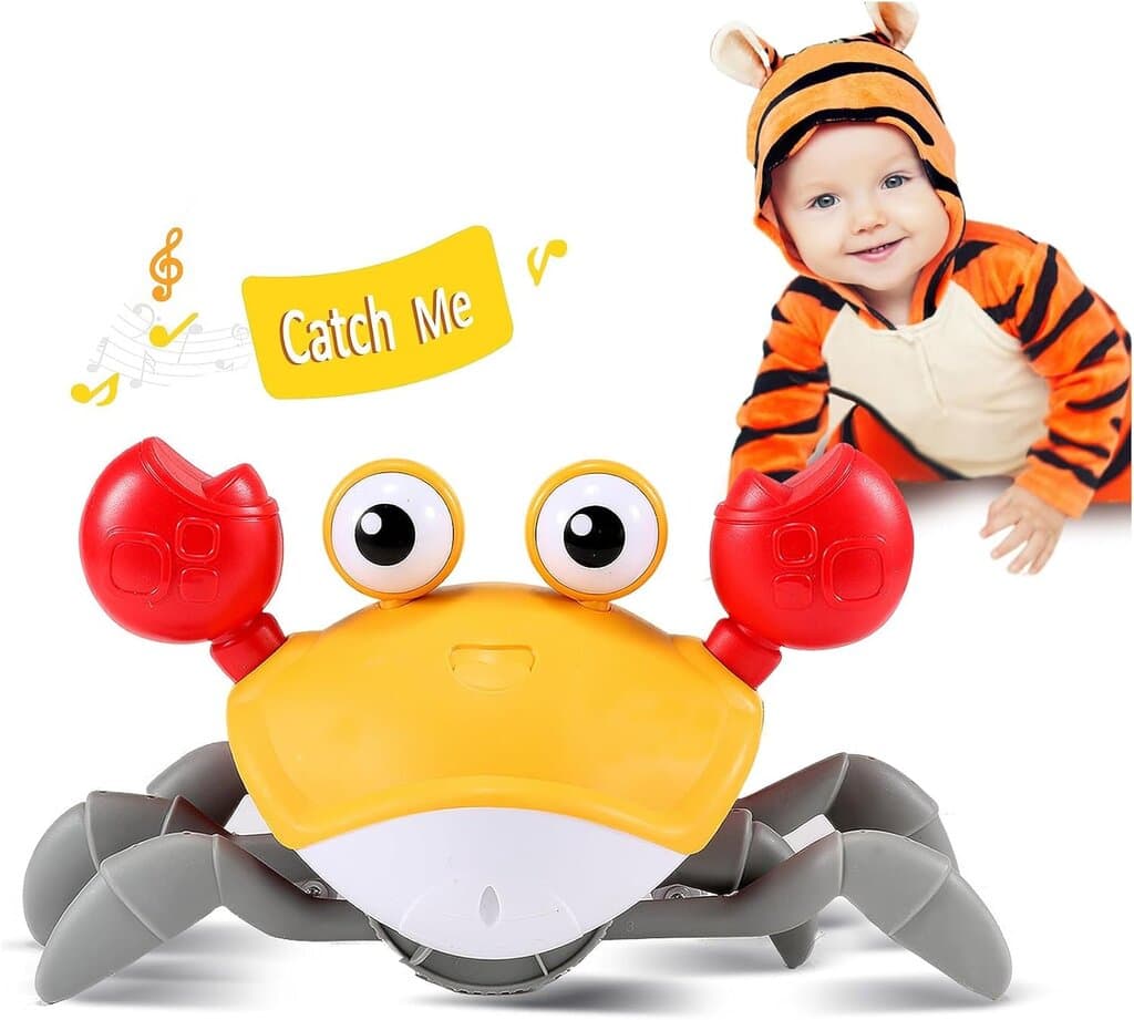 Walking Dancing Cute Essentials Electric Induction Sensory cute crab