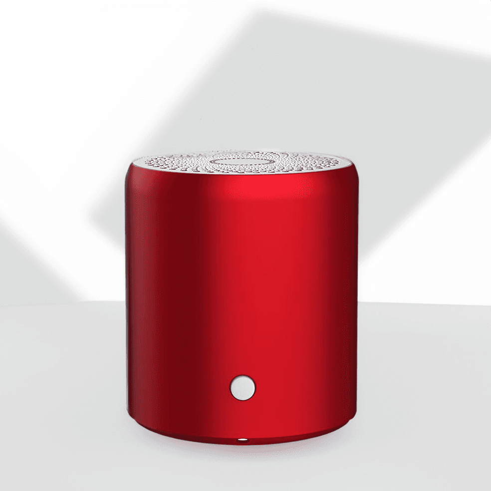 Hanar Wireless Bluetooth Stereo Speaker- Red