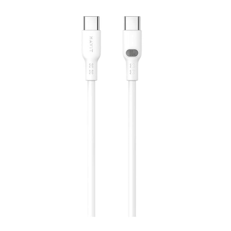 Havit cable 1m Type-C TO Type-C White