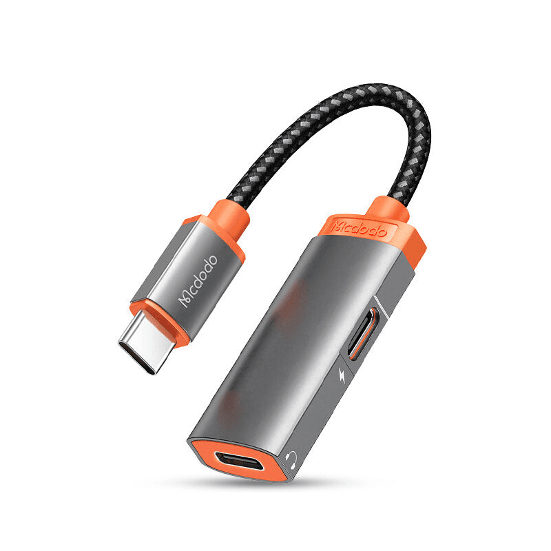 Mcdodoa Adpter Type-C to Dual Type-C Cable (60W PD)