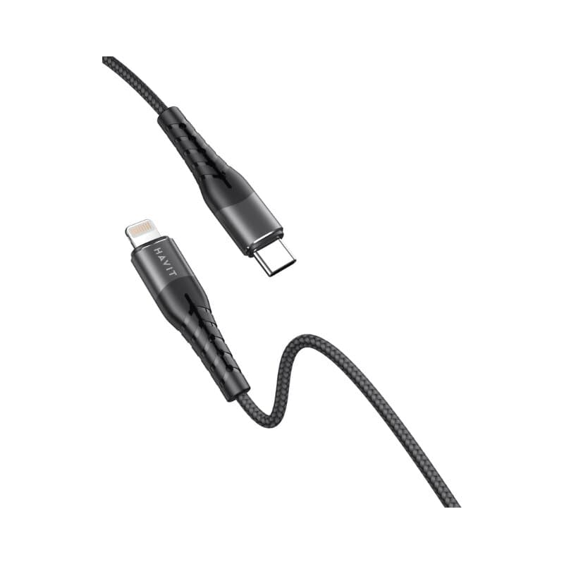 Havit USB C to LTG 20W Cable 1.2m Black