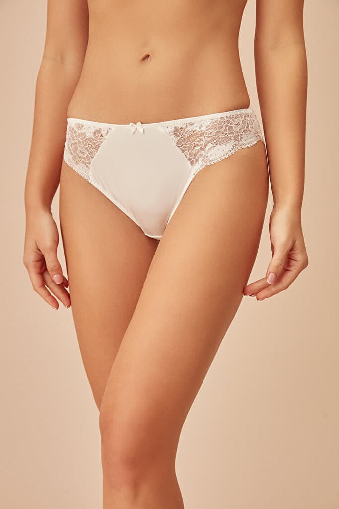 SUWEN Queen Slip - Ecru - S