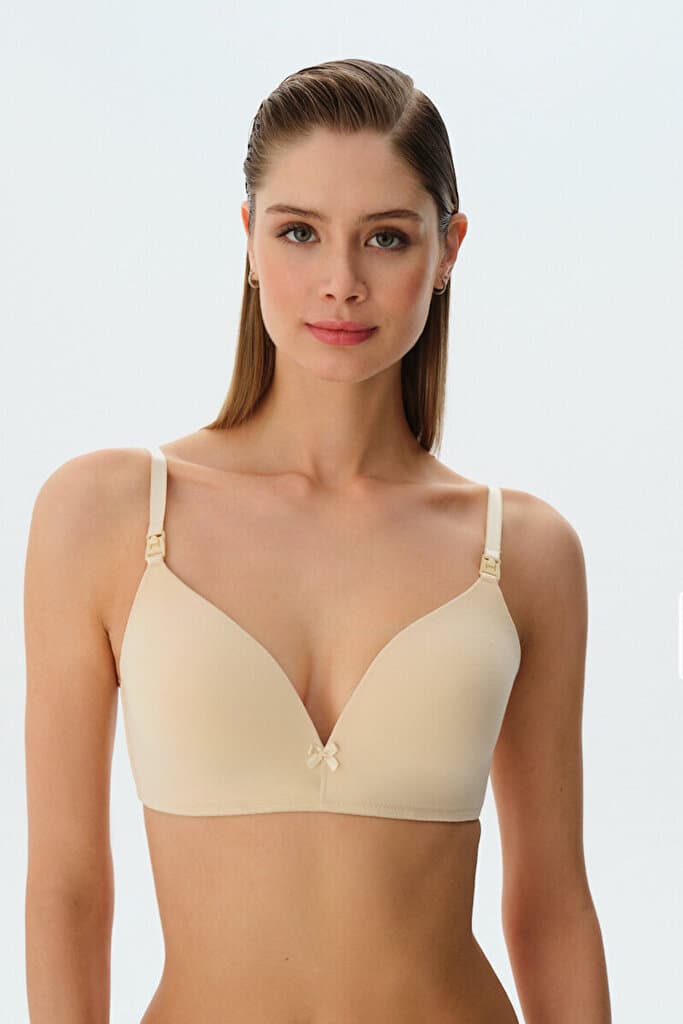 SUWEN Cotton Mothercare Bra - Skin - 75 C