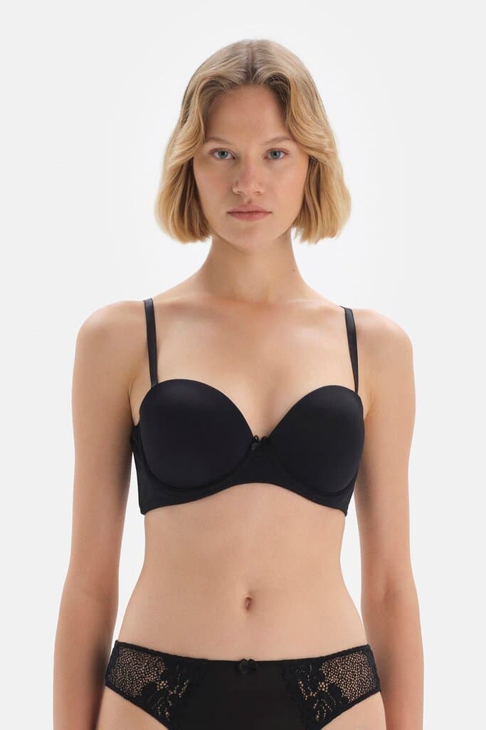 Dagi Black Athena Strapless Push-Up Bra