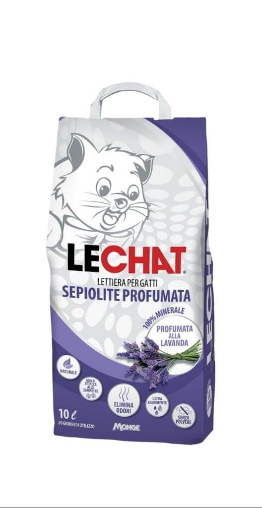 LeChat Litter with Lavender Perfume - 10L