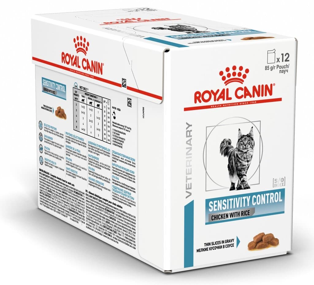 Royal Canin Sensitivity Control Chicken & Rice - 12x