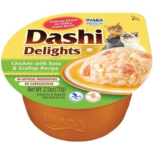 Dashi Delights Chicken with Tuna & Scallop Recipe - 70g