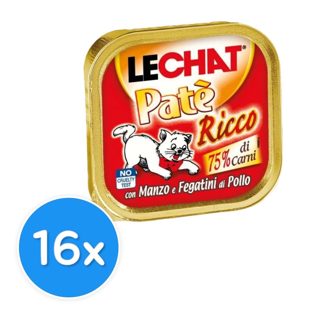 Lechat Beef & Chicken Liver - 16X
