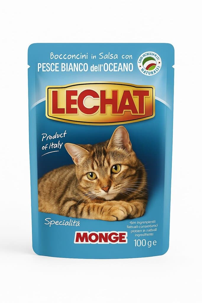 LeChat Pouches Chunkies with Atlantic Ocean Fish - 100g