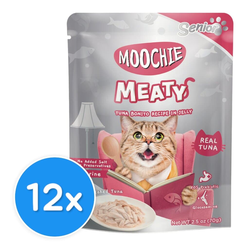 MOOCHIE - Tuna Bonito Recipe In Jelly - 12X