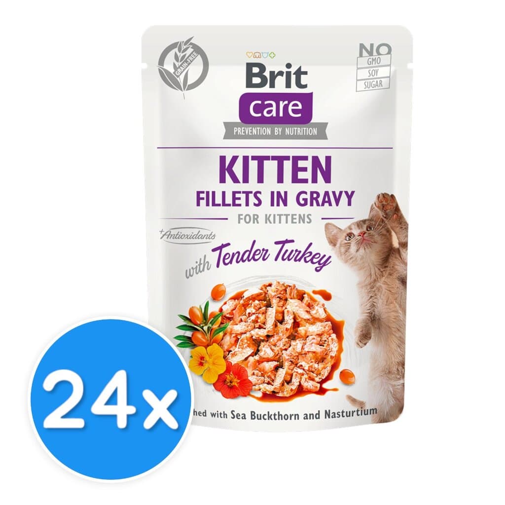 Brit kitten Tender Turkey - 24x