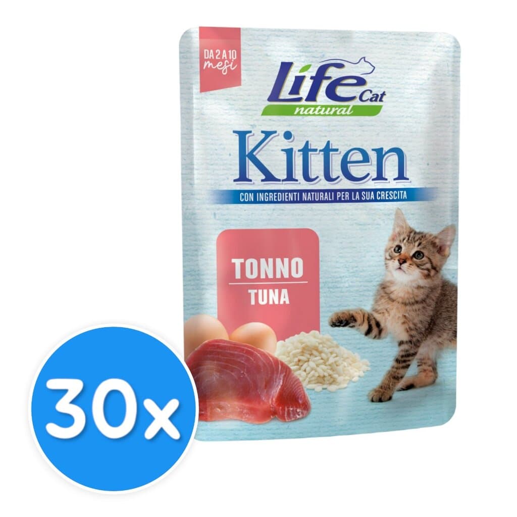 Life Cat Pouch Kitten - Tuna - 30x