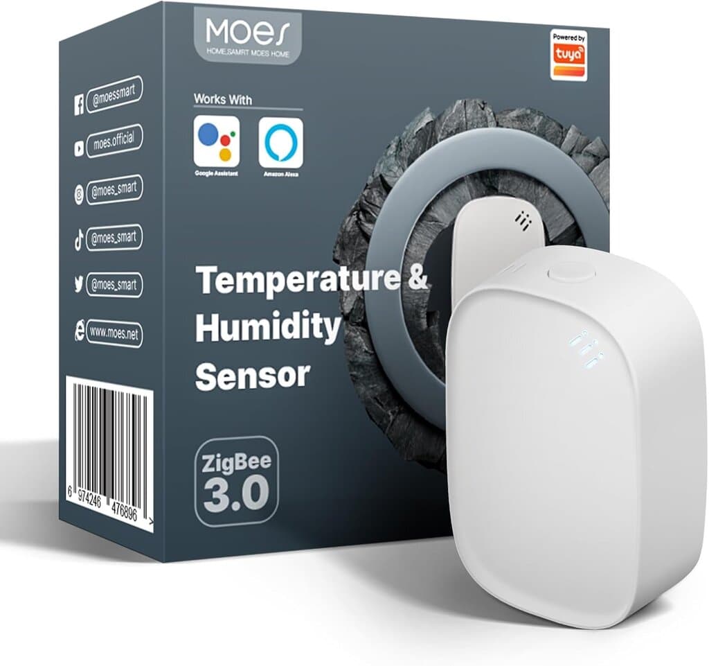 Moes Zigbee Temperature and humidity probe